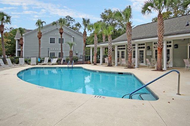 Neighborhood swimming pool in Grand Oaks Plantation